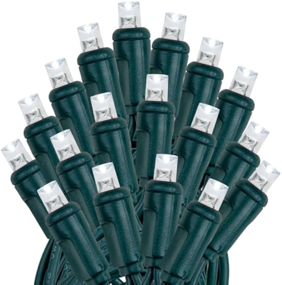 Wick's Outdoor Living LED 5MM Multi-Color Holiday Lights, 50 FT in length, 150 CT, and 6 different color options