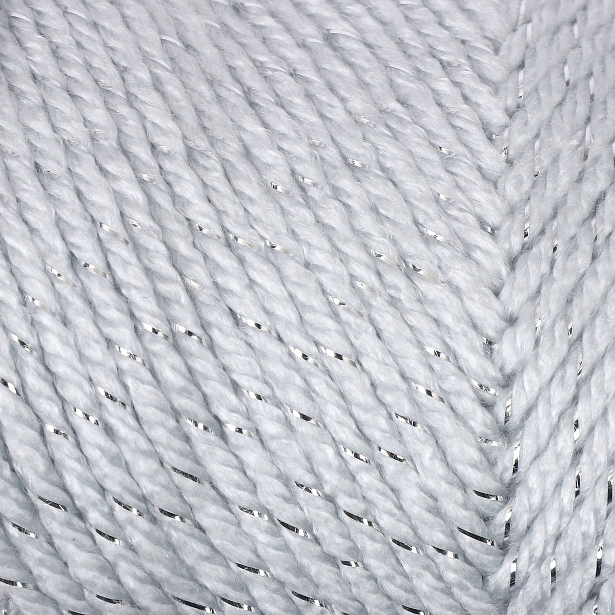 Mainstays Sparkle Acrylic Yarn, 5 oz, Platinum Silver