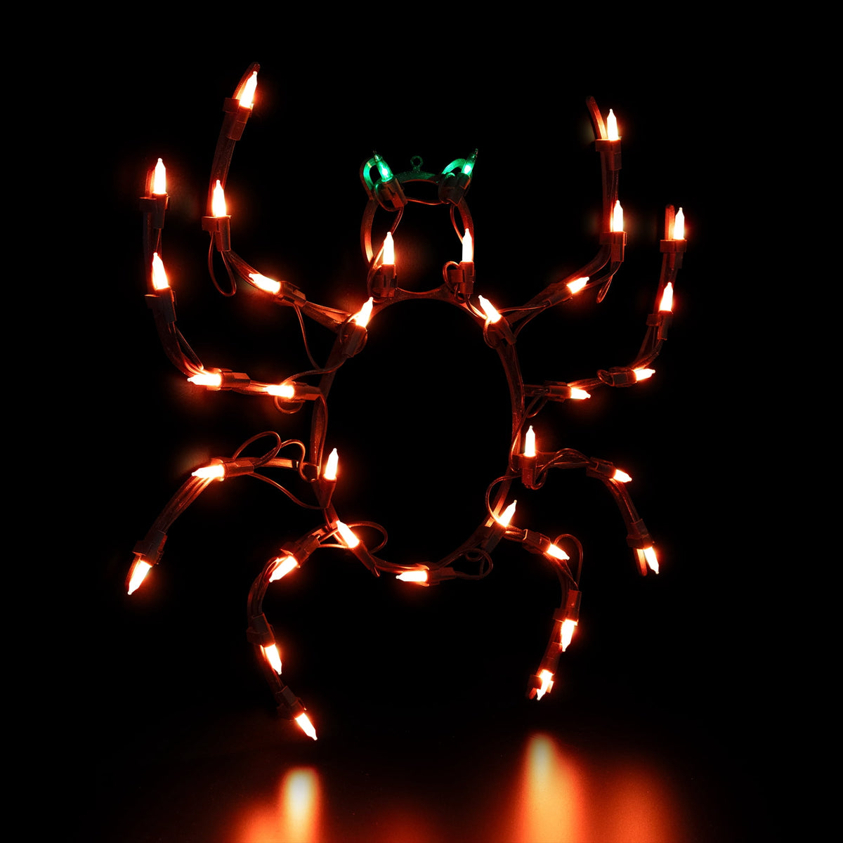 Northlight Lighted Spider Halloween Window Decoration - 14"