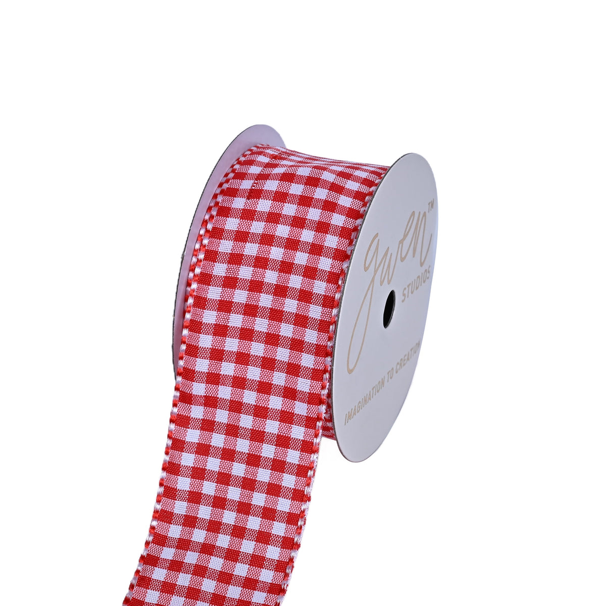 Hello Hobby 1.5" Red Gingham Ribbon, 3 Yards