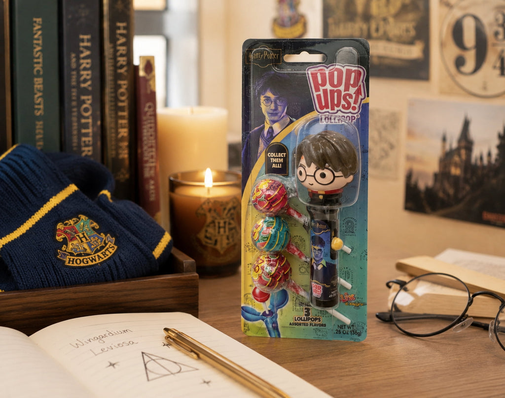 Harry Potter Pop Ups! Lollipop Holder with Candy