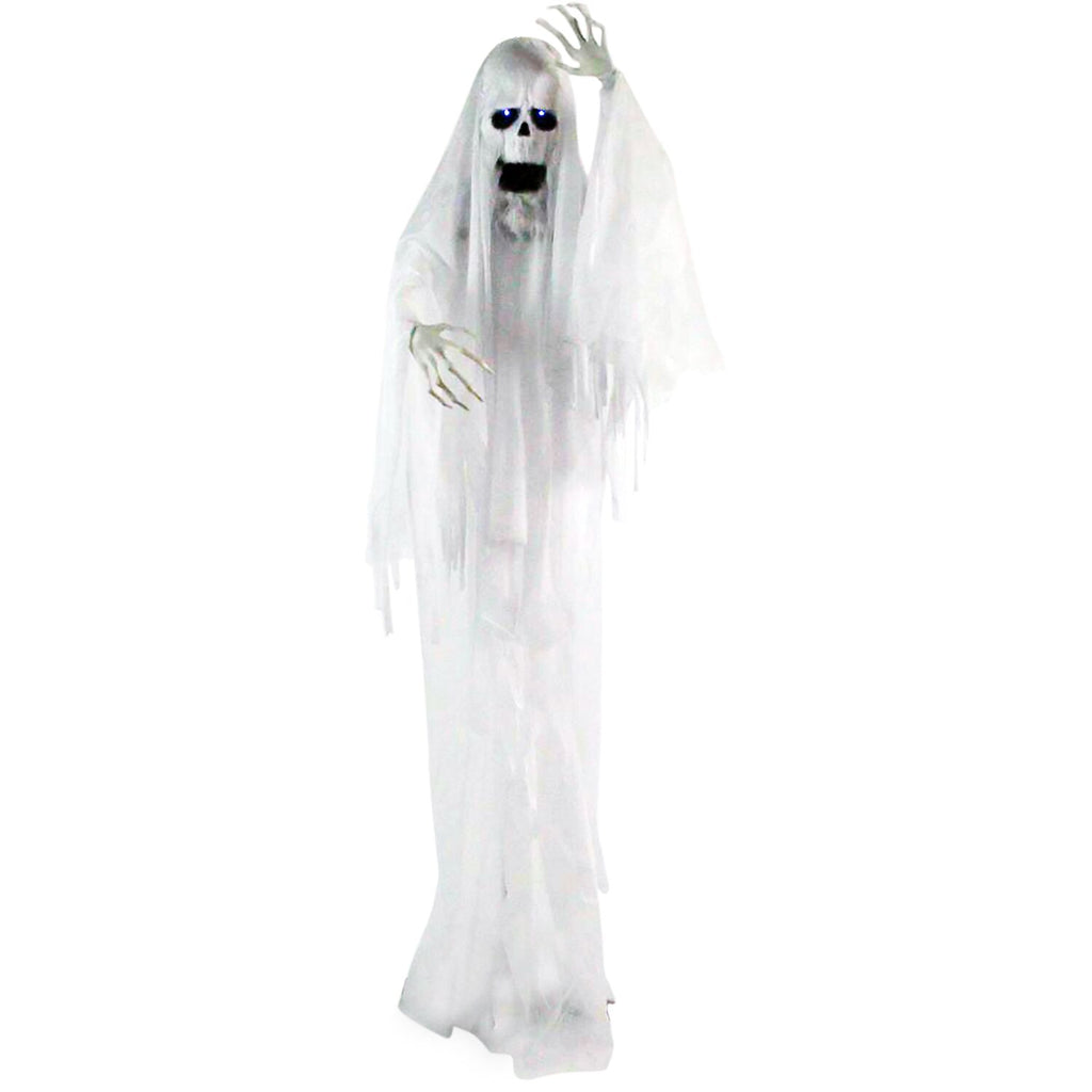 Haunted Hill Farm Animatronic Ghost Indoor/Covered Outdoor, 6-ft.