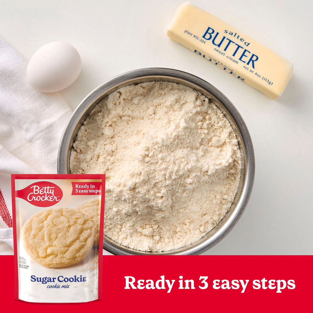 Betty Crocker Sugar Cookies, Cookie Baking Mix, 17.5 oz
