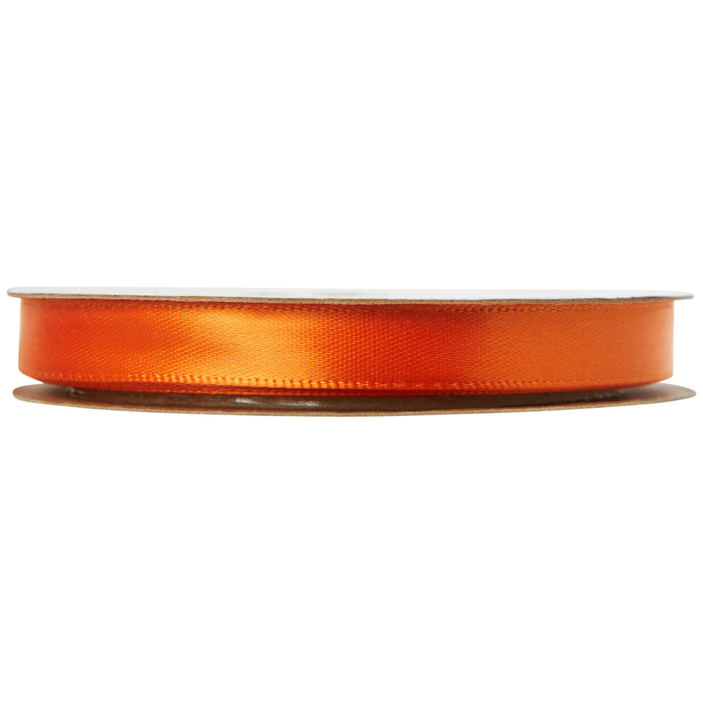 Offray Ribbon, Red Wine 3/8 inch Single Face Satin Polyester Ribbon, 18 feet