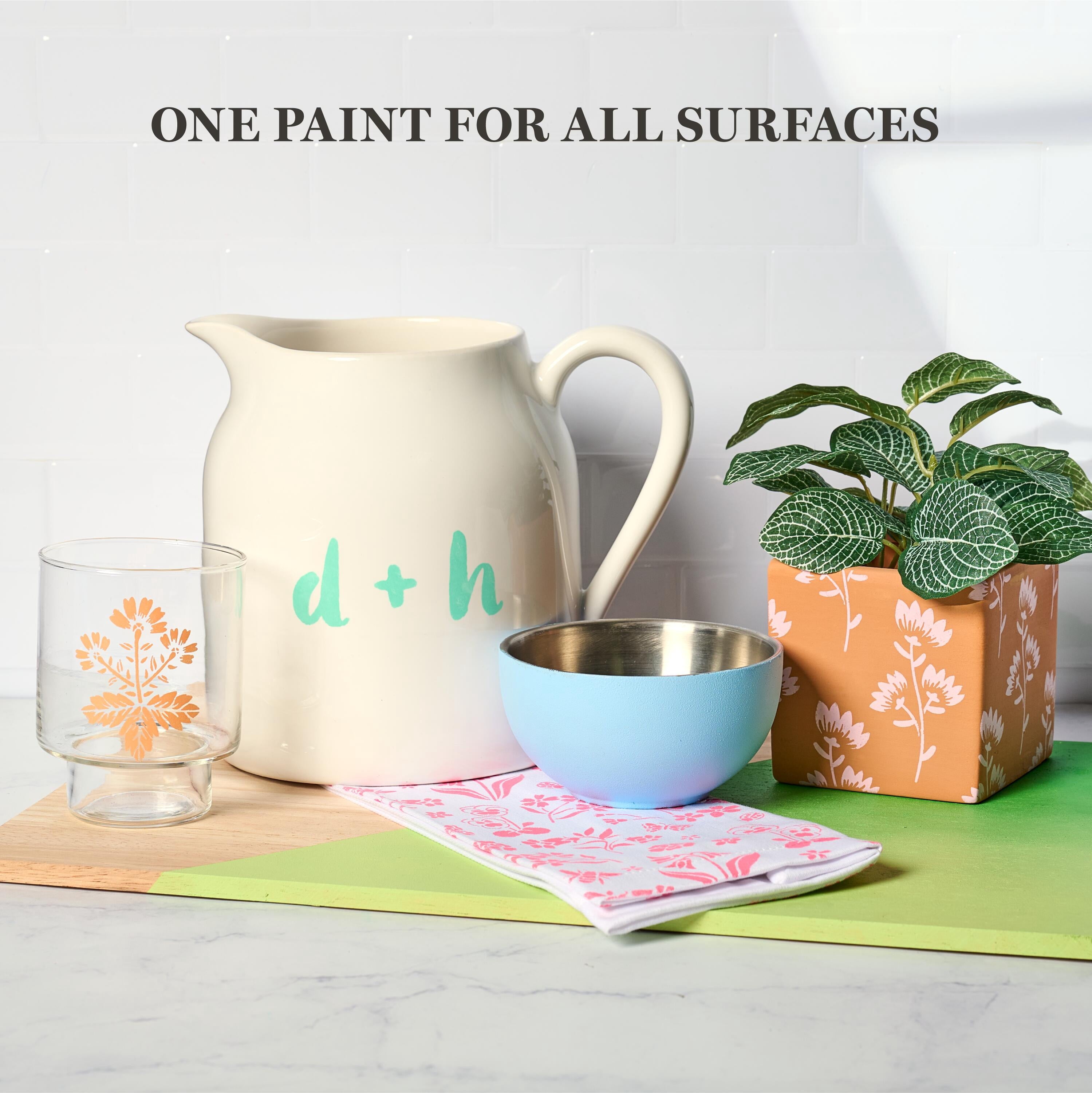 Martha Stewart Multi-Surface Acrylic Craft Paint, Satin Finish, Elevated Neutrals, Set of 12, 2 fl oz