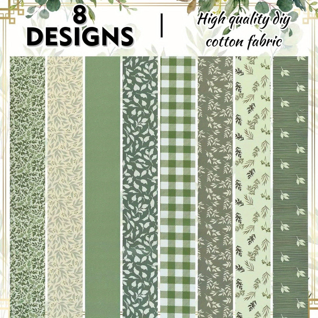Heymaple 40Pcs Jelly Roll Fabric Strips for Quilting and Sewing, 2.6" x 20" Precut Fabric for DIY Crafting, Spring Series