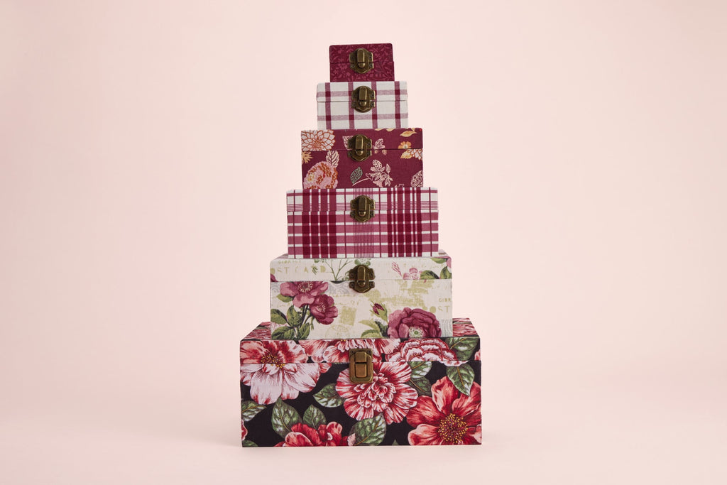 Waverly Inspirations 1 Yard Cut 100% Cotton Prints Fabric, Rose Cranberry, 44 in Wide for Quilting & Sewing