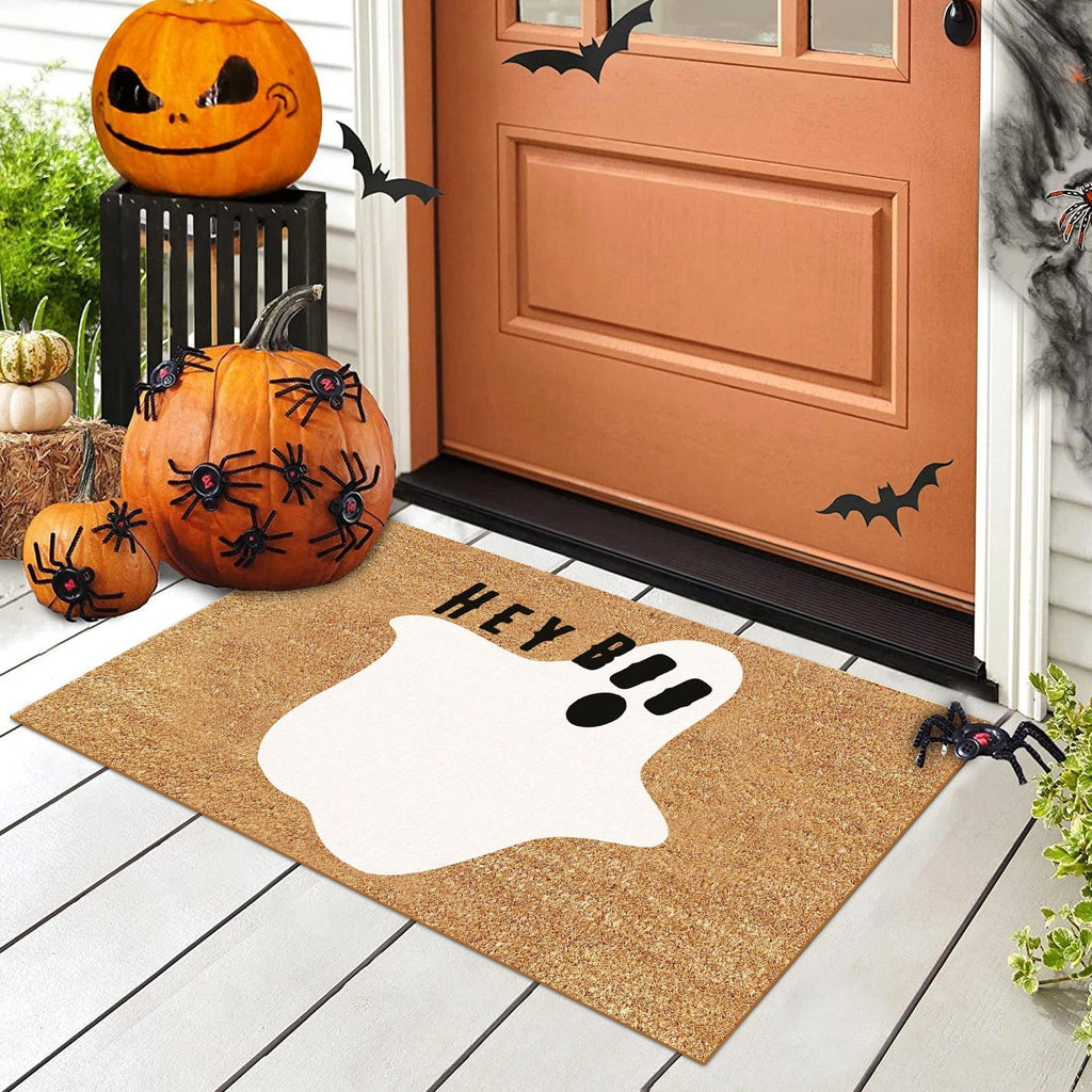 Yeetfub Warehouse Clearance 16x24IN Halloween Door Mat Pumpkin Funny Doormat All-Season Outdoor Indoor Doormat for Home Entrance Floor Outdoor Indoor Doormat for Outside Back Patio Floor Entry
