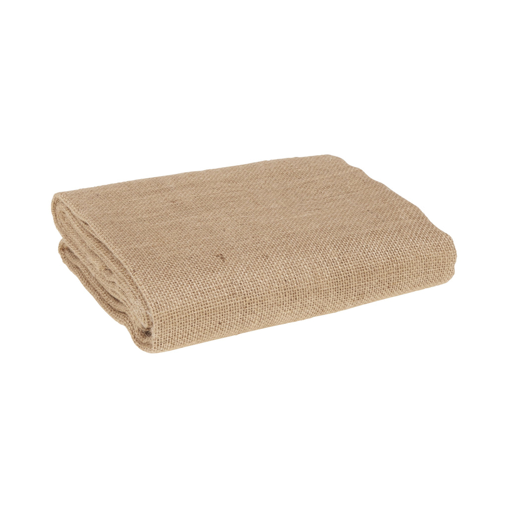 (2 pack) Love, Laugh, Craft Natural Burlap Precut Fabric, 46"W x 2-Yards, Brown