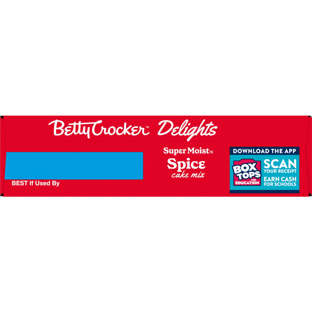 Betty Crocker Delights Super Moist, Spice, Cake Mix, 13.25 oz