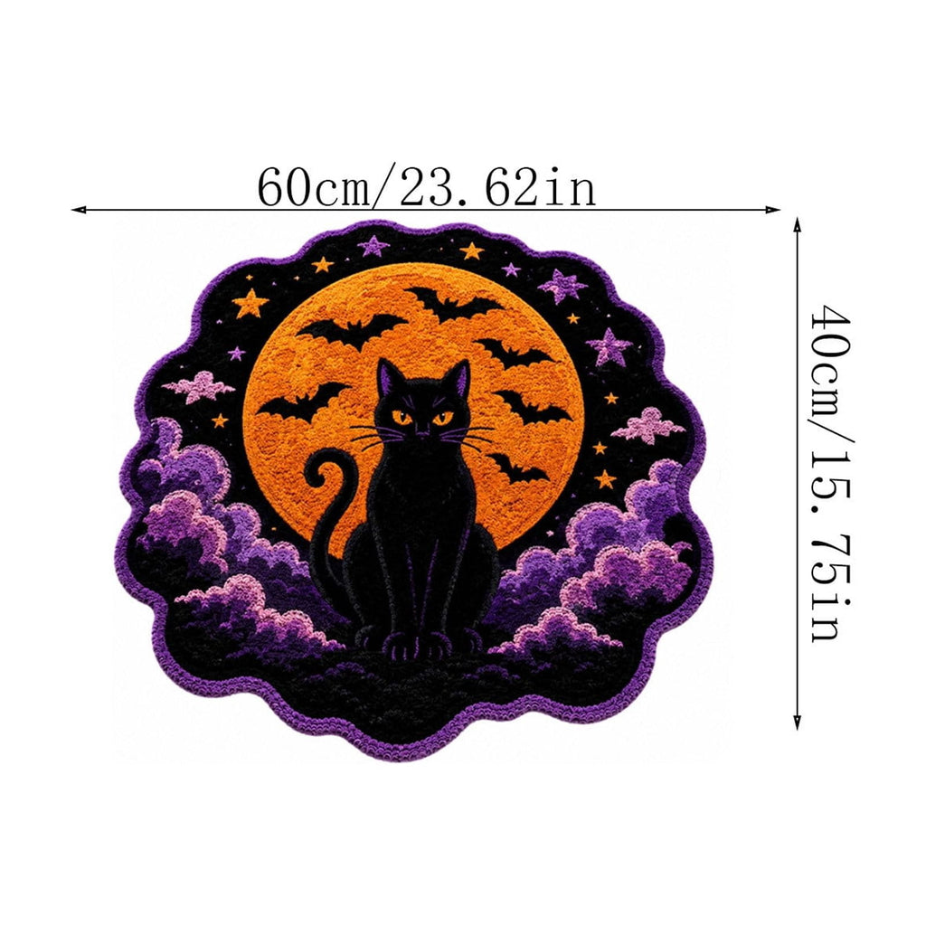 Halloween Rug 15.7"x23.6", Halloween Front Door Mat Outdoor Indoor Entryway Rug Welcome Floor Mat for Front Porch Patio Home Entrance Decor