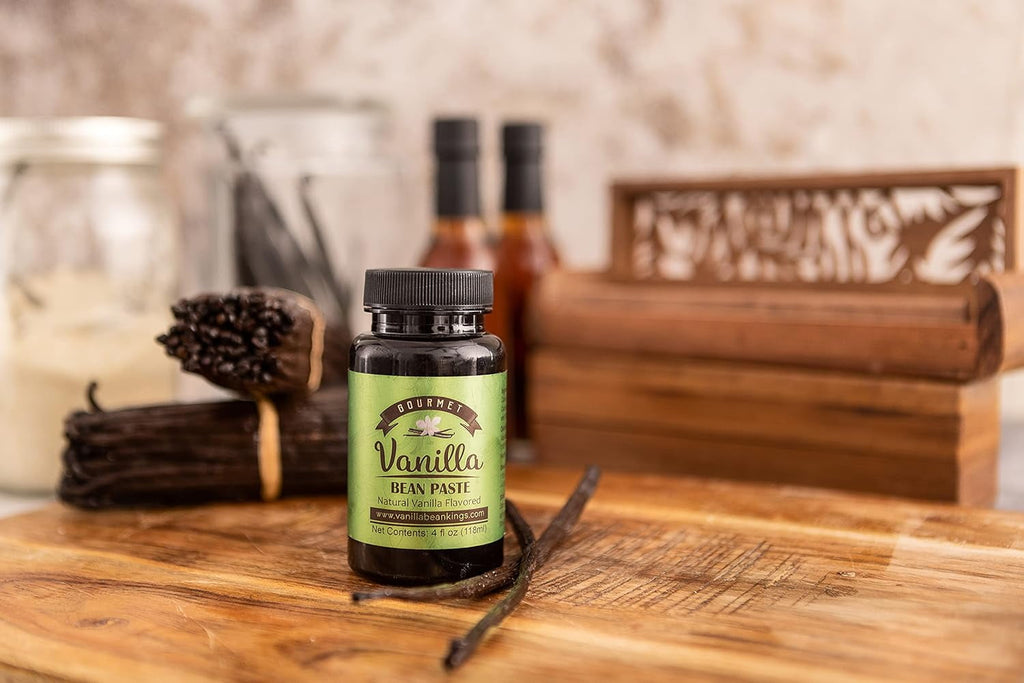Madagascar Vanilla Bean Paste for Baking & Cooking - Made with Real Vanilla Seeds - 8 OZ
