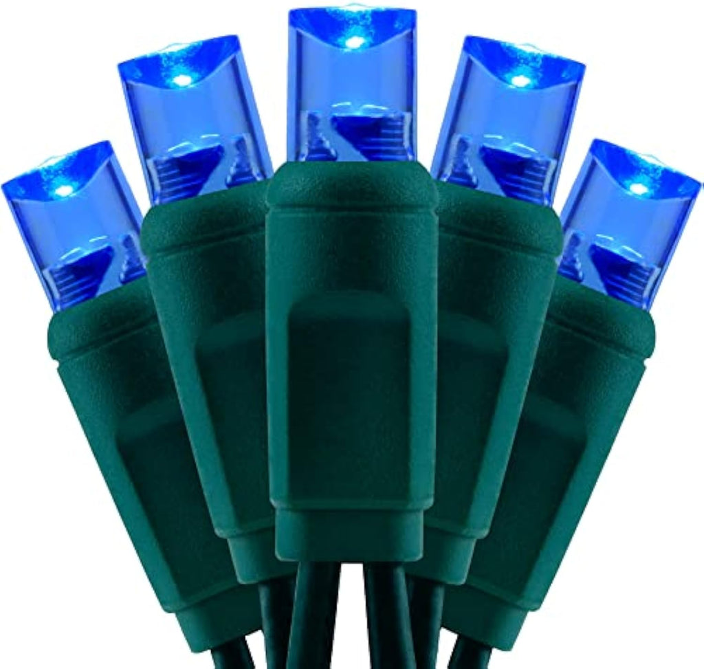 Wick's Outdoor Living LED 5MM Multi-Color Holiday Lights, 50 FT in length, 150 CT, and 6 different color options