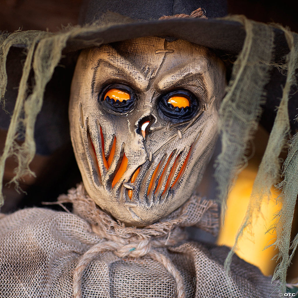Tekky Toys TT59506 6 Ft. Animated Inferno Scarecrow Halloween Decoration