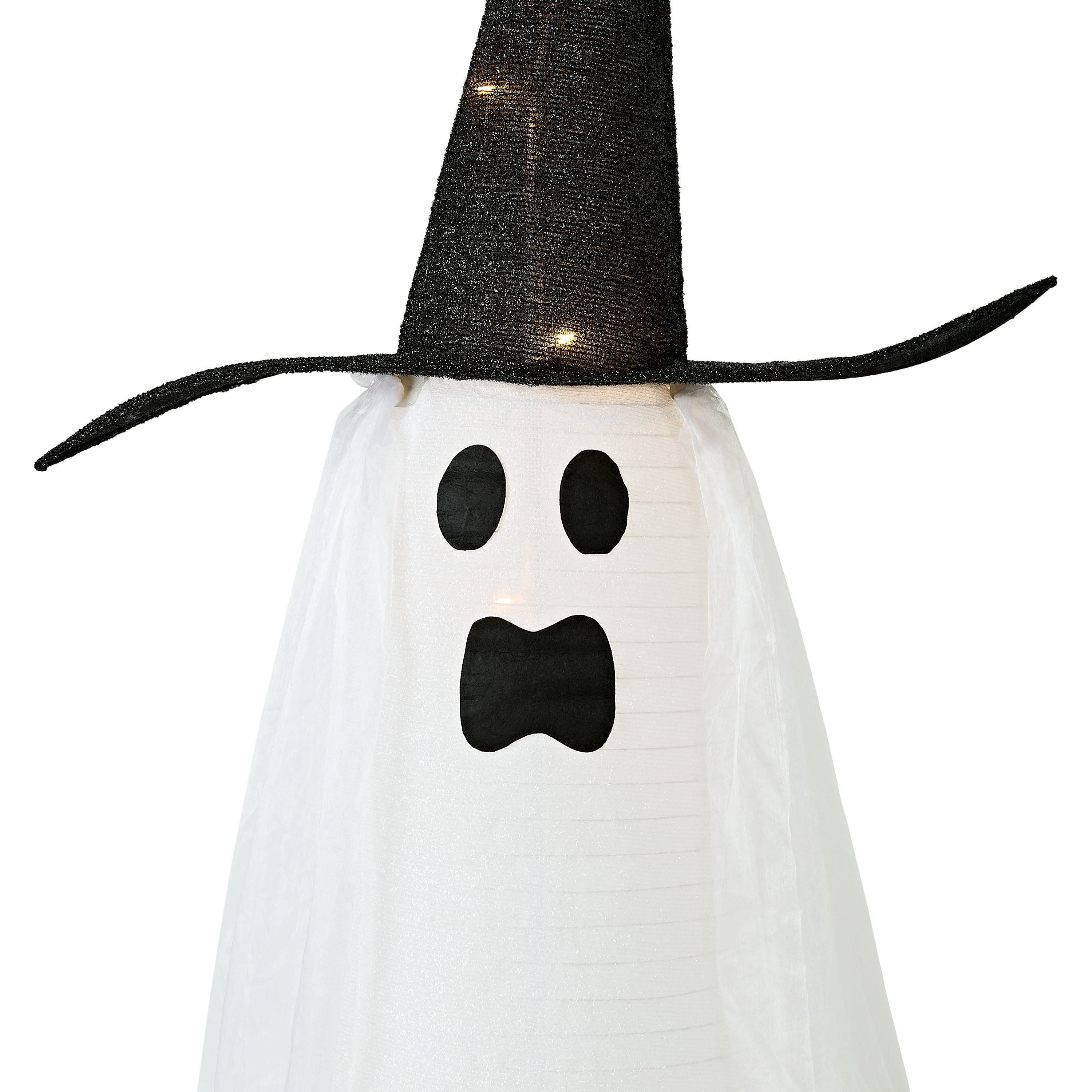 Halloween Outdoor Decor Ghost w/Hat Spooky Moods 41.93 in L x 71.85 in H x 26.97 in W 8.64 lb