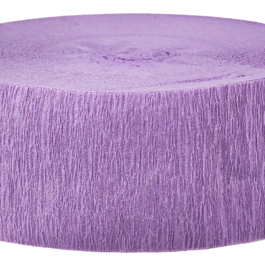 Purple Paper Party Streamer, 150', by Way To Celebrate