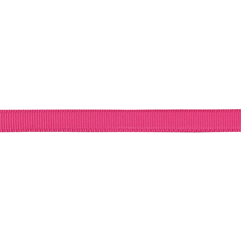 Gwen Studios 3/8" Hot Pink Grosgrain Ribbon, 7 Yards