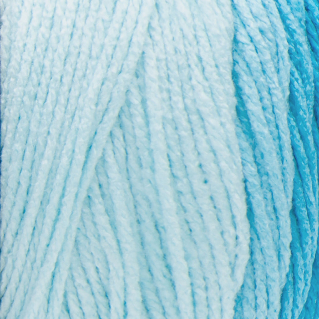 Red Heart Super Saver Ombre Yarn, Violet, 10oz(283g), Medium, Acrylic