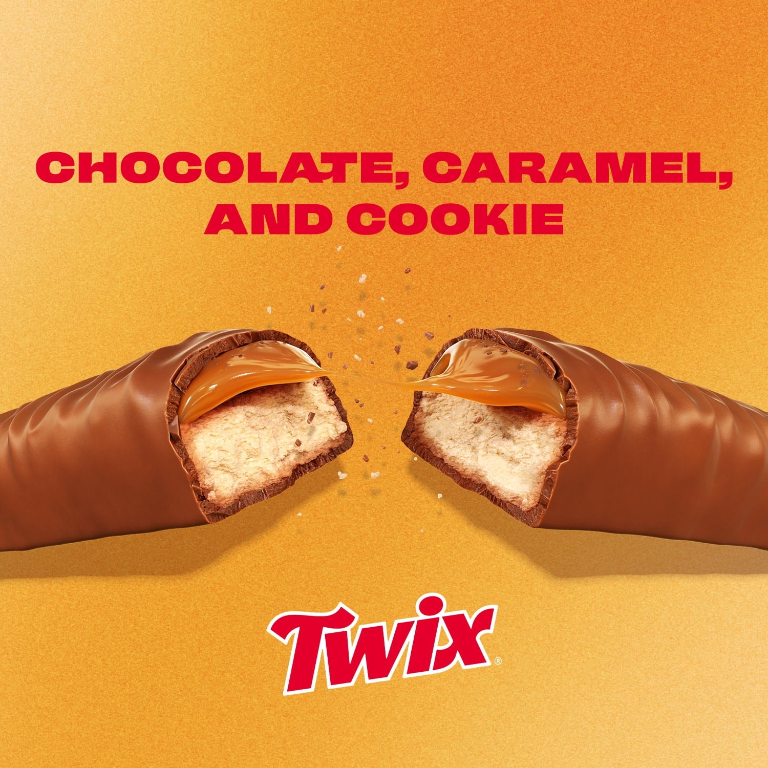 Twix Fun Size Caramel Cookie Halloween Chocolate Bars, Treating Size - 7.41 oz Bag