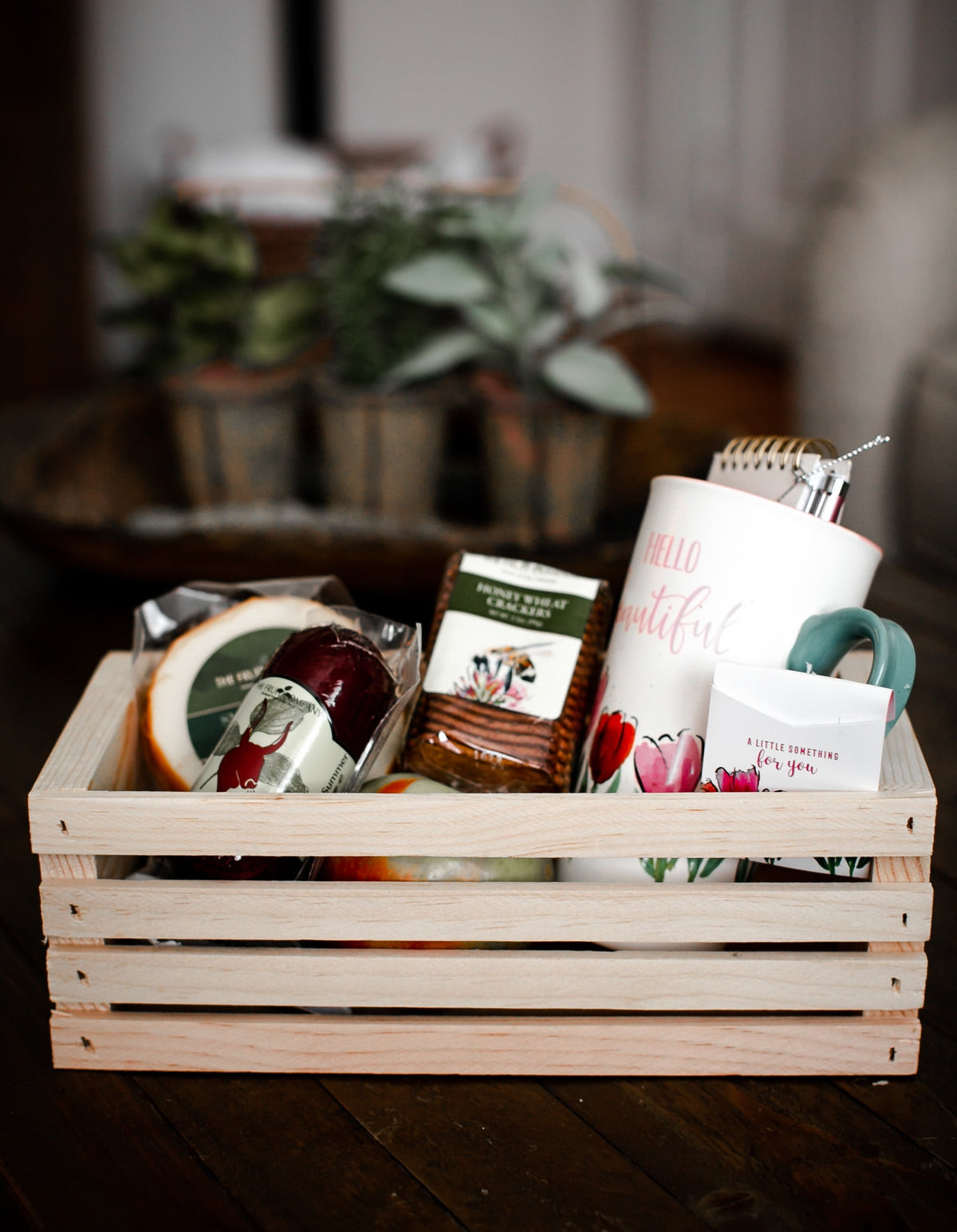 Hello Hobby Unfinished Wood Crate, 12 in x 5.5 in x 4 in