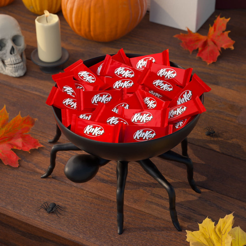 (2 pack) Kit Kat Milk Chocolate Wafer Snack Size, Halloween Candy Bag, 10.78 oz