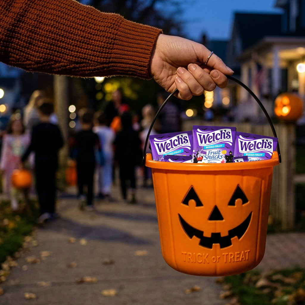 Welch's Fruit Snacks, Halloween, Mixed Fruit, Soft Kids Snacks, 0.5 oz, 26 Count