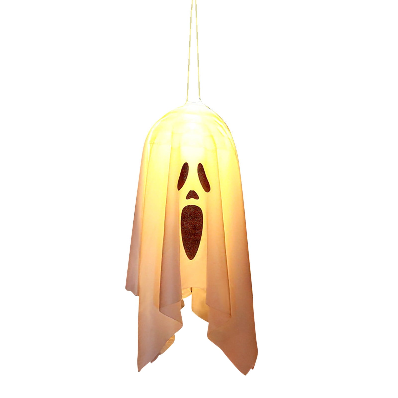 BZPIZ Halloween Decorations Pumpkin Lights Jack O Lanterns Pumpkin String Lights Plug in, 10 Orange Lights String Connectable Indoor/Outdoor Halloween Decorations for Halloween Party Bedroom Decor