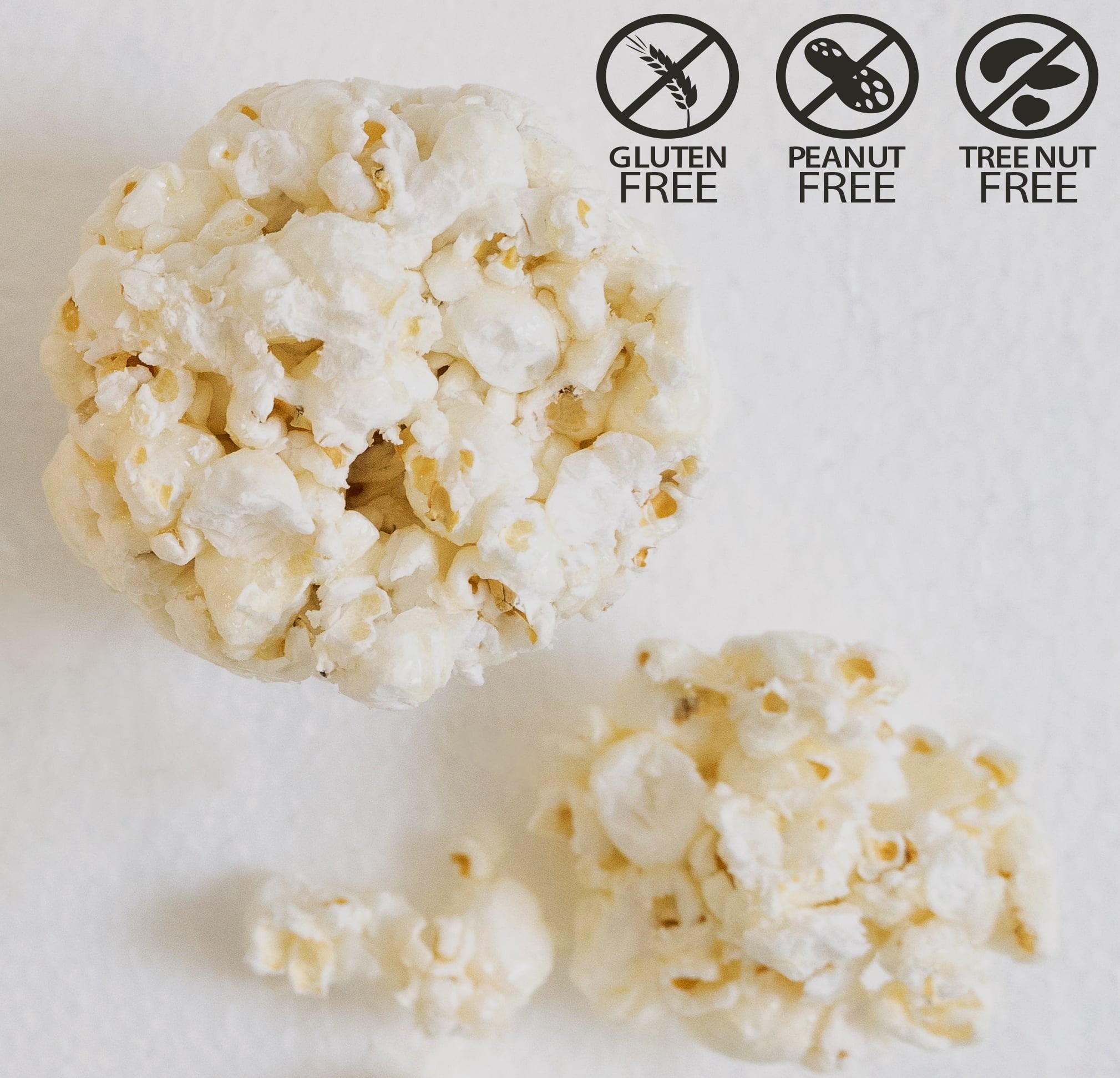 Kathy Kaye's Halloween Sweet & Salty Popcorn Balls, 12 Count. Gluten Free, Peanut and Tree-Nut Free