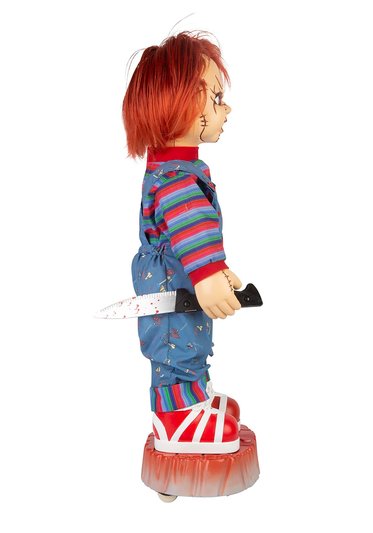 2ft Chucky Animated Doll Life Size Halloween Prop Horror Movie Good Guys Figure