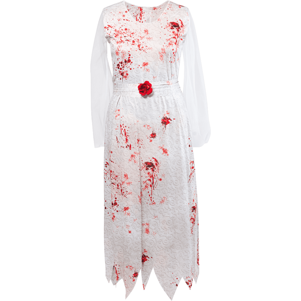 Ghost Bride Halloween Costume for Adults, Women's Size M (8/10), by Way to Celebrate