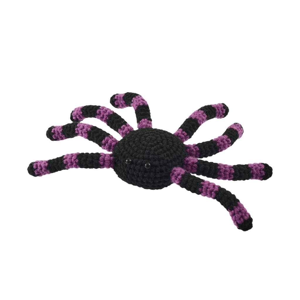 Spider Crochet Kit, Purple and Black, Halloween by Way To Celebrate