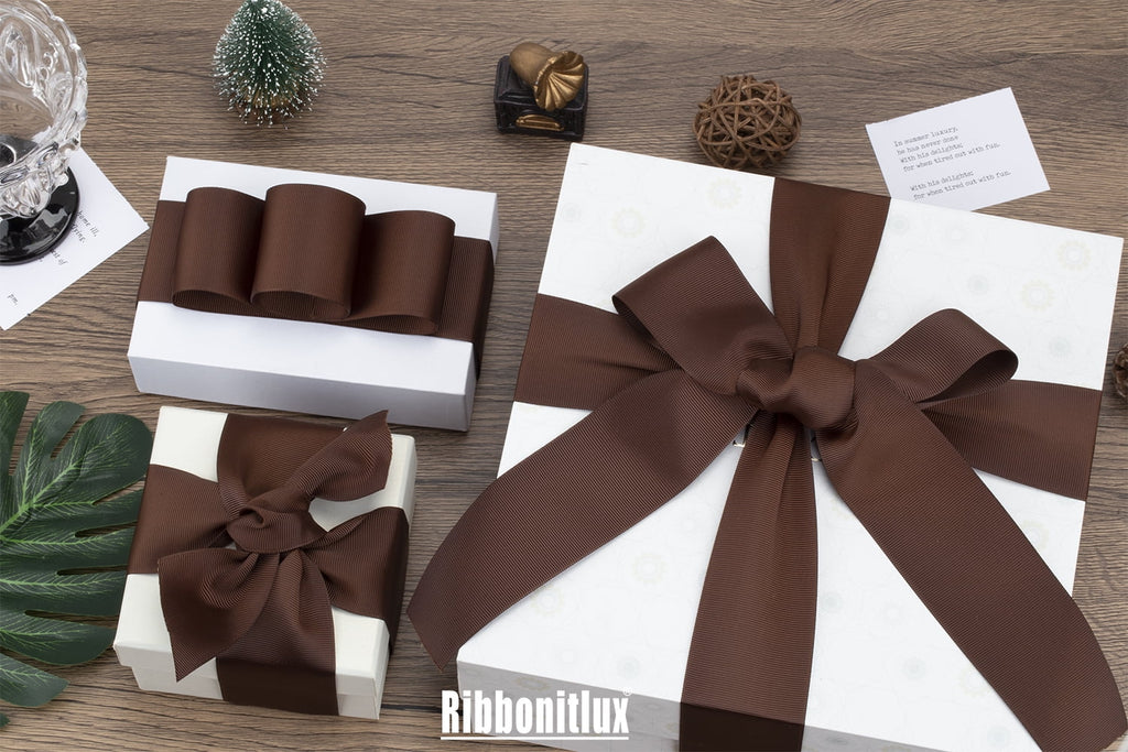 Ribbonitlux Grosgrain Ribbon 2 Inch x 25 Yards – Premium Polyester Craft Ribbon for Hair Bows, Gift Wrapping, Weddings & DIY – Solid Forest Green(#587) – 1 Roll