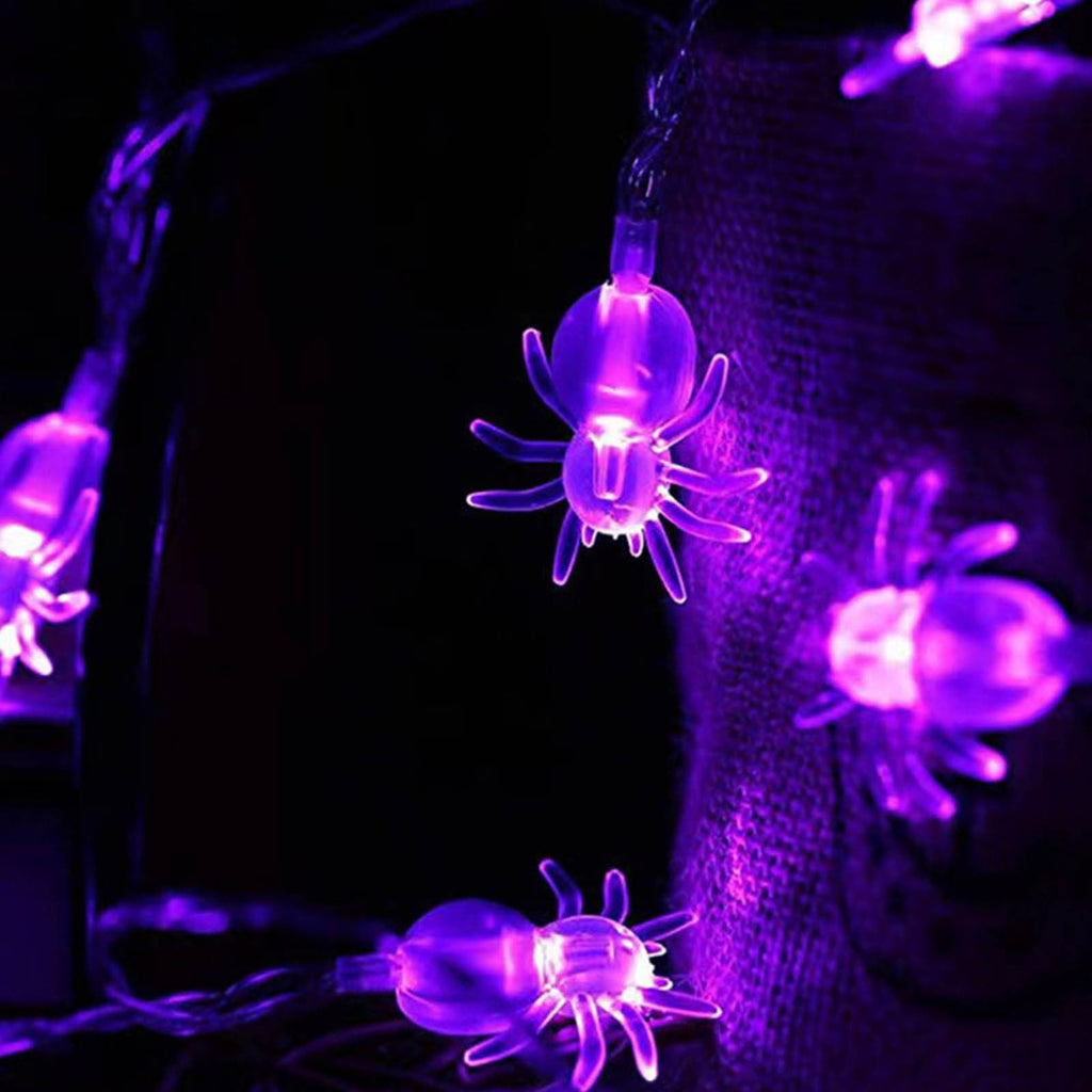 BZPIZ Halloween Decorations Halloween Pumpkin String Lights Pumpkin String Lights Plug in, 20 Orange Lights String Connectable Indoor/Outdoor for Outdoor, Indoor, Window, Patio, Party Dec