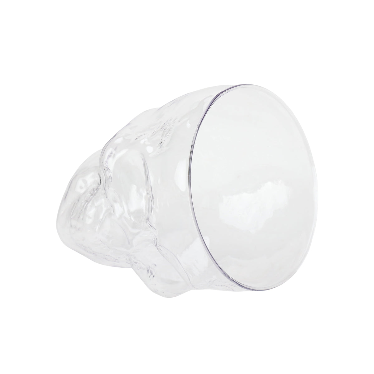 Way to Celebrate Halloween Clear Acrylic Skull Bowl, 4.5 qt