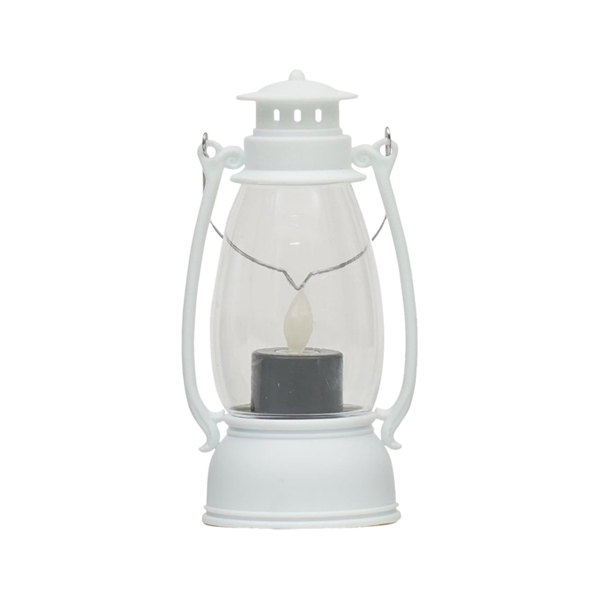 Diceymbol Vintage LED Candle Lantern Battery Operated Flickering Flame Light with Handle for Indoor/Outdoor, Old-Fashioned Colt Lamp Halloween Christmas Home Decor