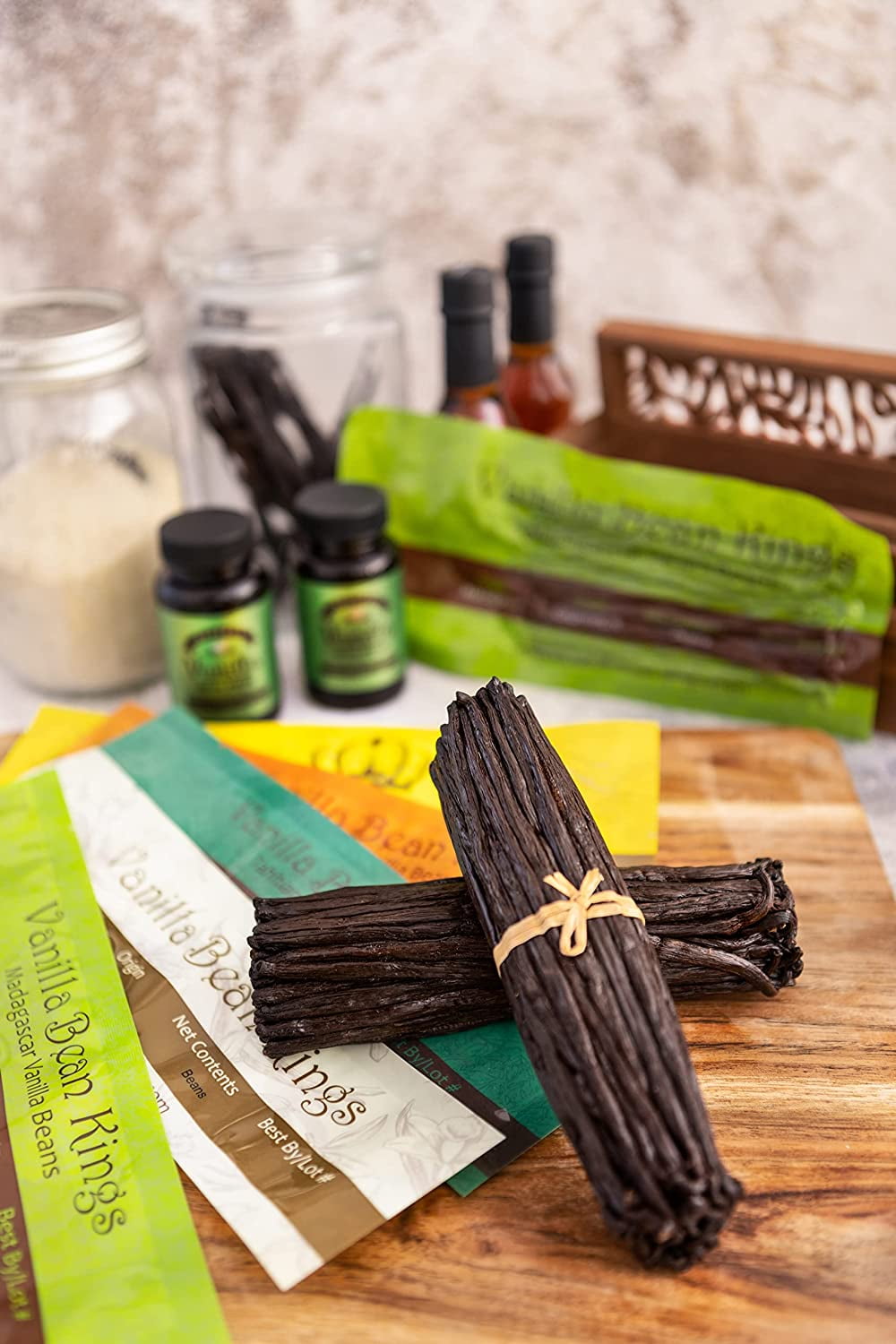 Madagascar Vanilla Bean Paste for Baking & Cooking - Made with Real Vanilla Seeds - 8 OZ