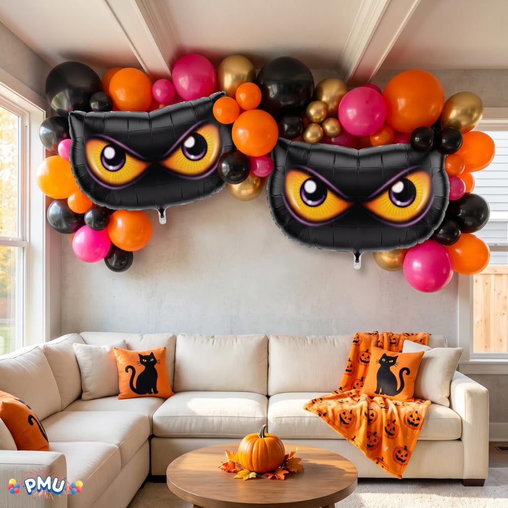 PMU Halloween Flying Ghost 24 Inch Mylar-Foil Balloon (10/pkg) Pkg/1