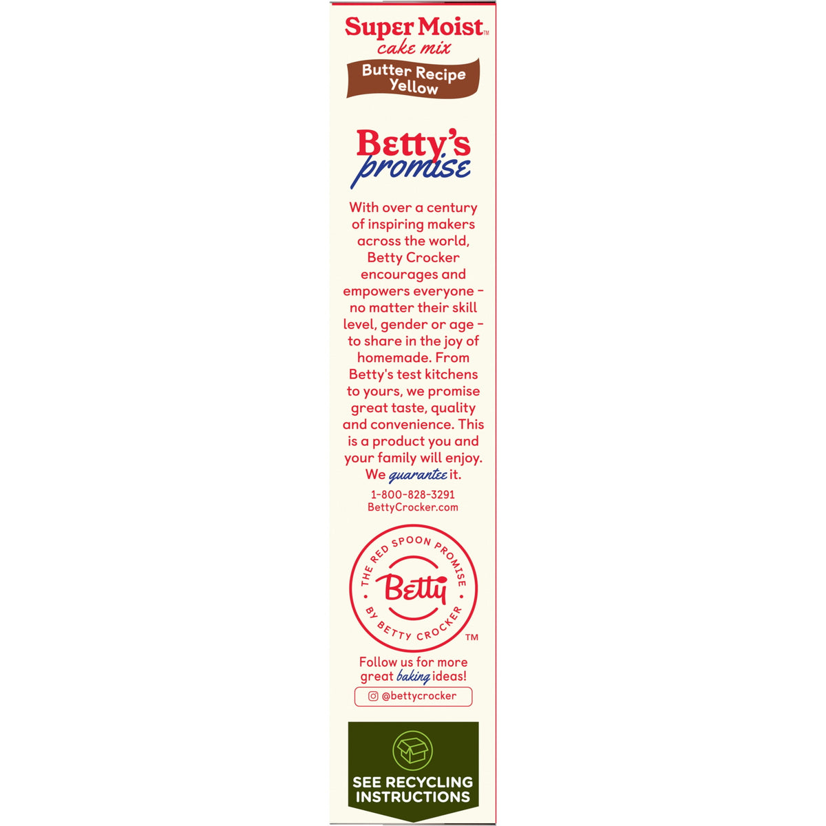 Betty Crocker Favorites Super Moist Yellow Cake Mix, 13.25 oz