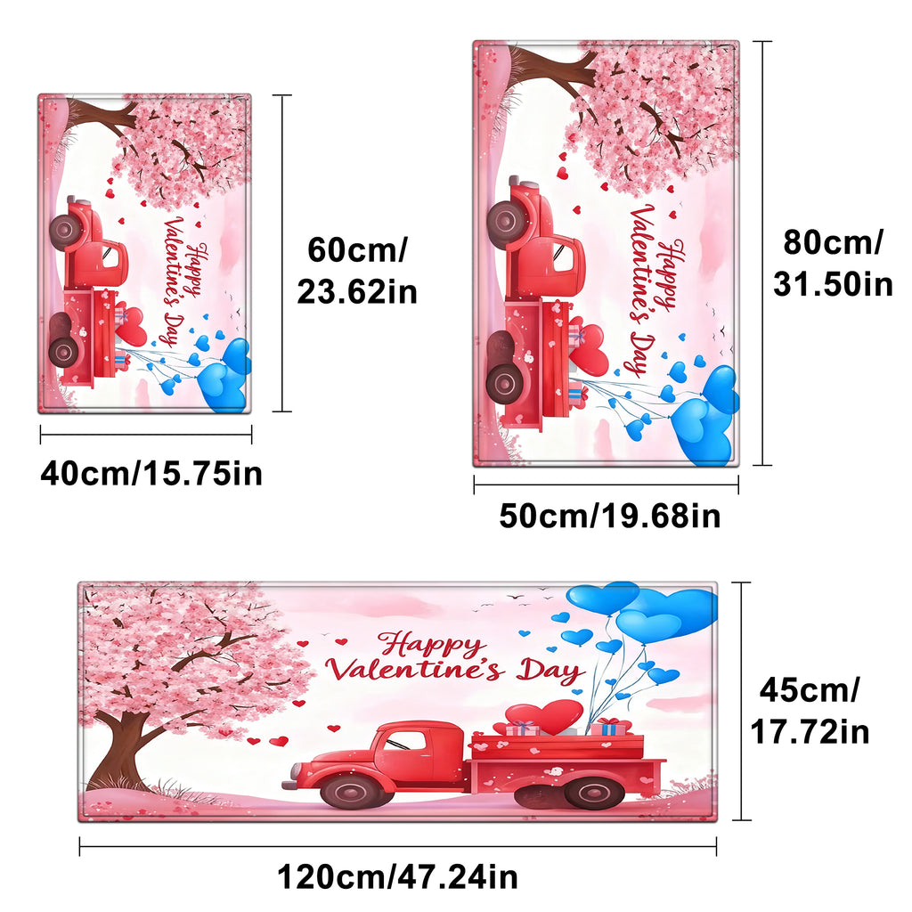 YIMEIS Halloween decoration Kitchen rugs Washable flannel Printed Area Rug and Mats DoorMats, bath mat,Autumn and Winter Festival Decoration-Halloween Undead 15.7'' x 23.6''