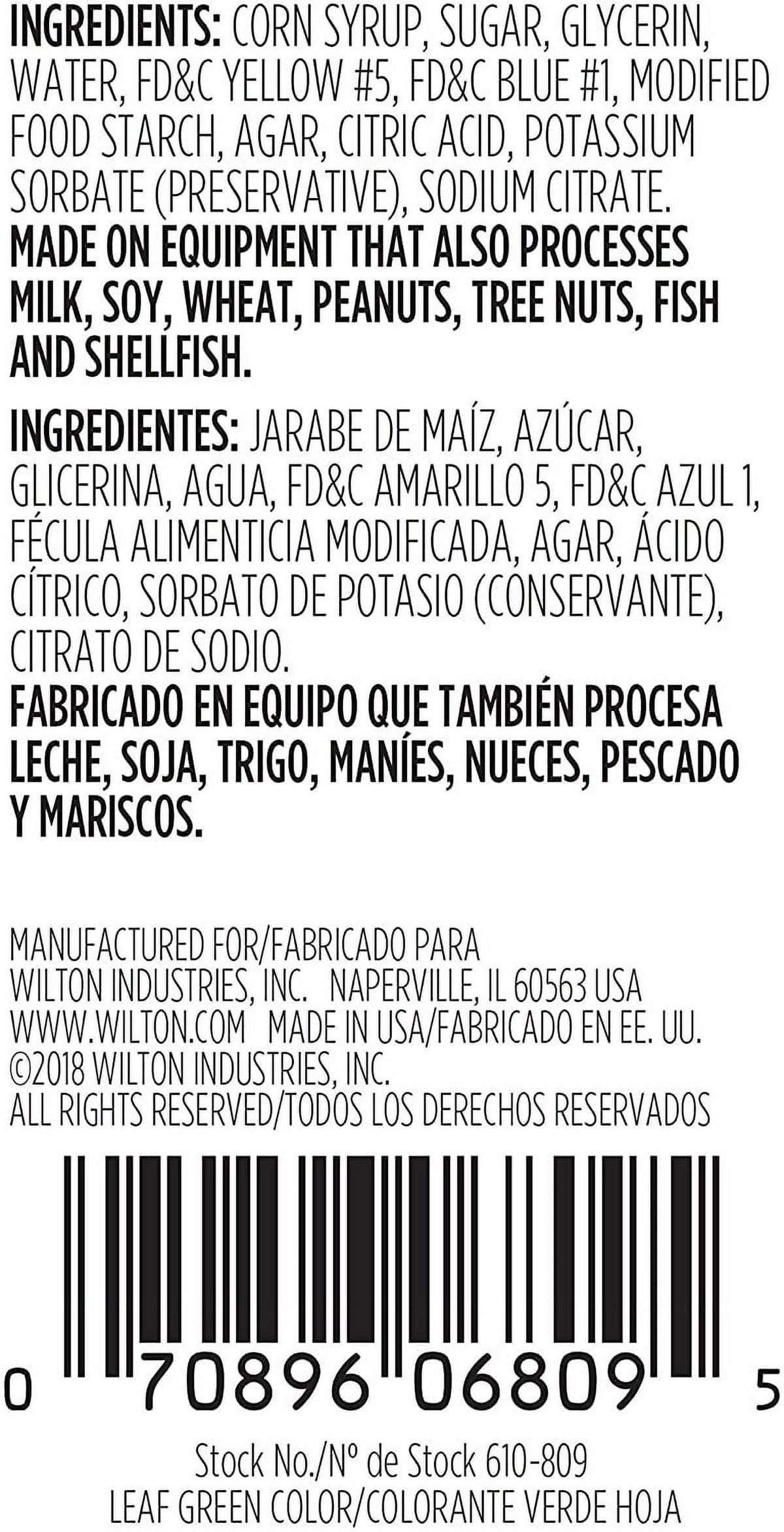 Wilton Orange Food Coloring Edible Gel for Baking & Cake Decorating No Taste 1 oz.