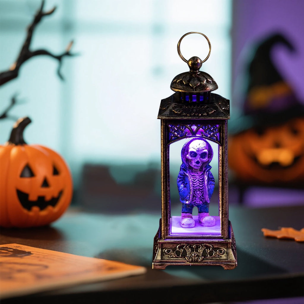 Halloween LED Skeleton Battery Operated Flameless Candle Light For Party Bar & Room Decorations