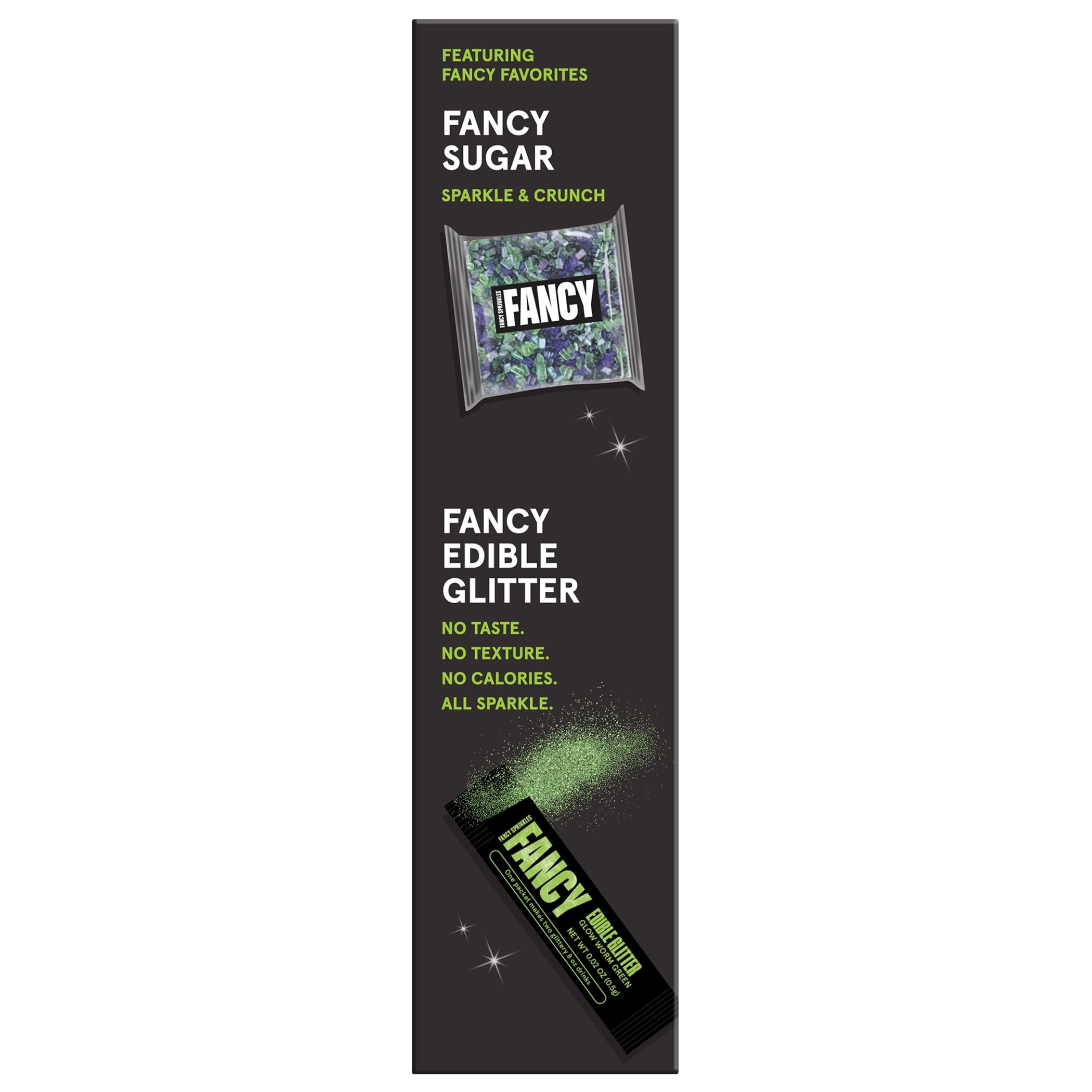 Fancy Sprinkles Eye of Newt Glitter and Glow Jelly Shot Kit, 8.7 oz