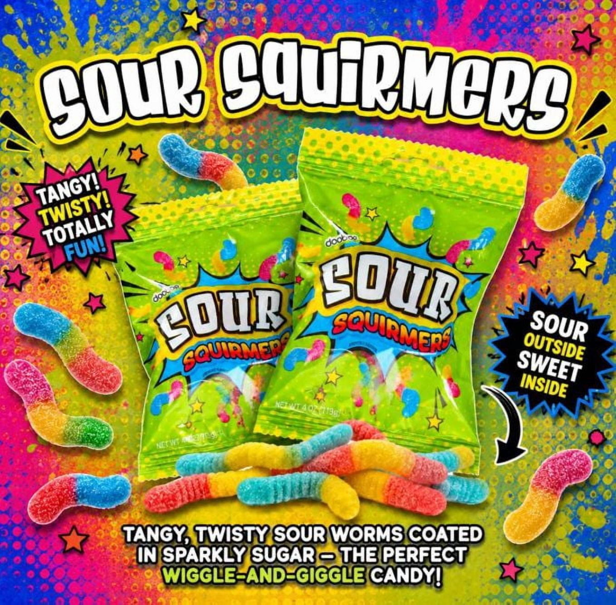Dooboe Assorted Candy Mix, 8 lb Bulk Individually Wrapped Candy Variety Pack for Piñatas, Halloween, Parades, Goodie Bags, Candy Bowls, Party Favors & Events