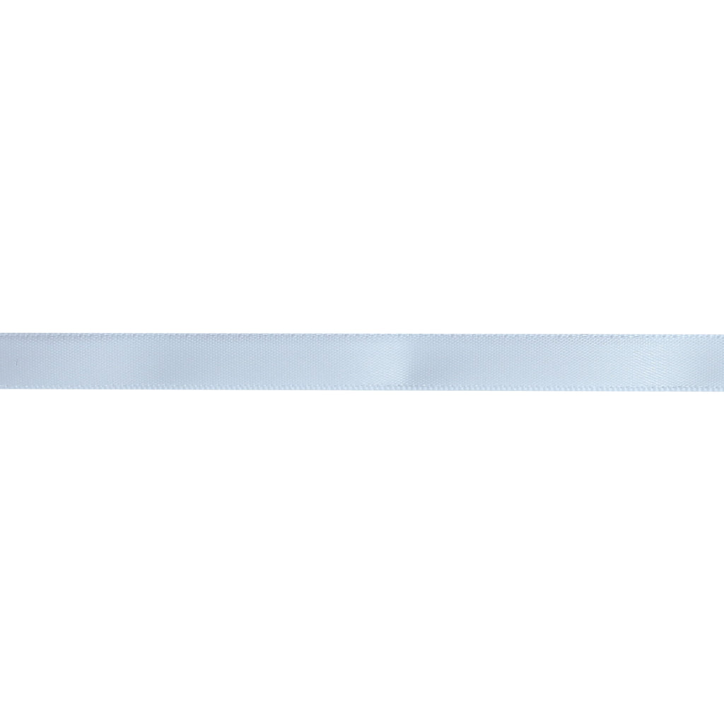 Gwen Studios 3/8" White Satin Ribbon, 7 Yards