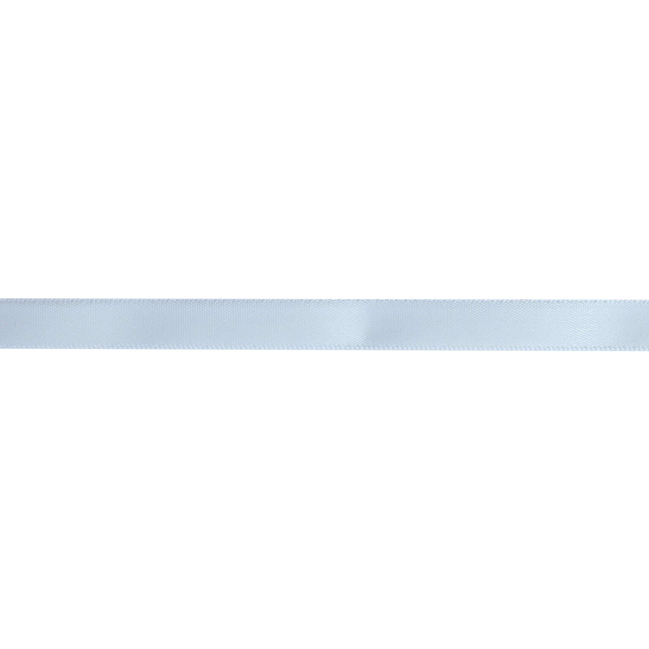 Gwen Studios 3/8" White Satin Ribbon, 7 Yards