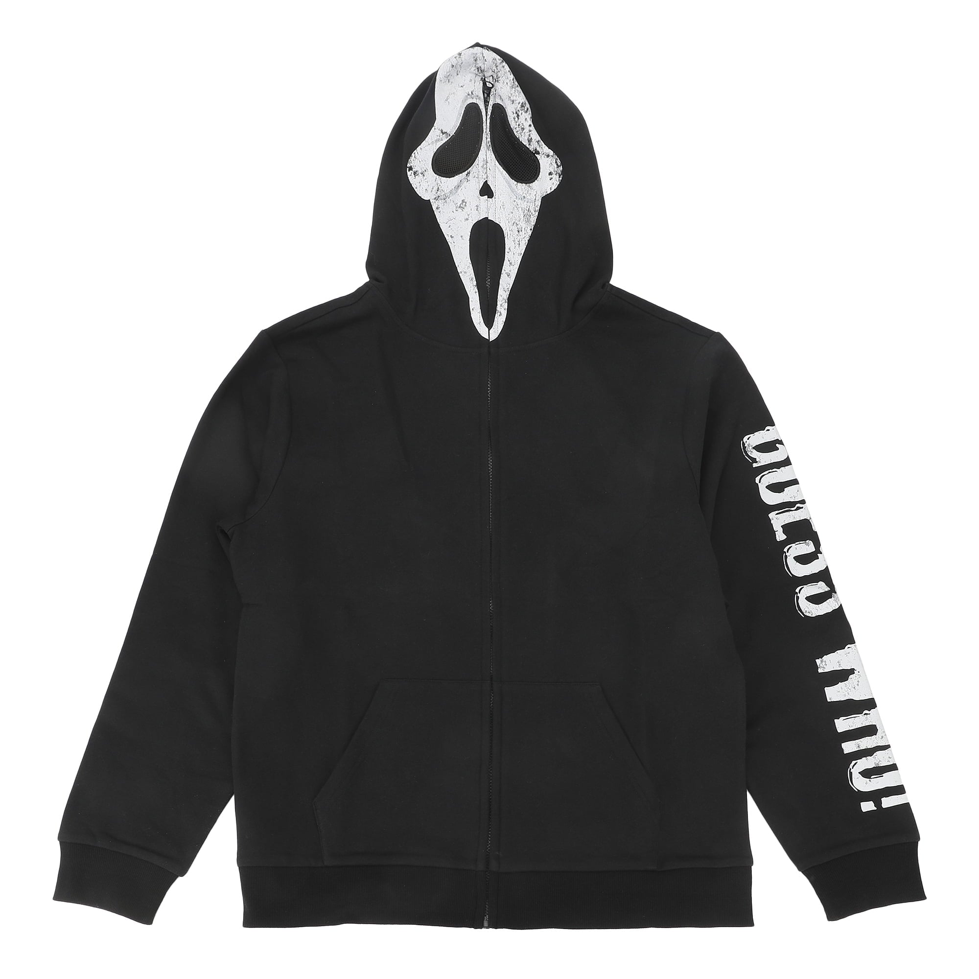 Ghostface Men's Full-Zip Cosplay Hoodie -XL