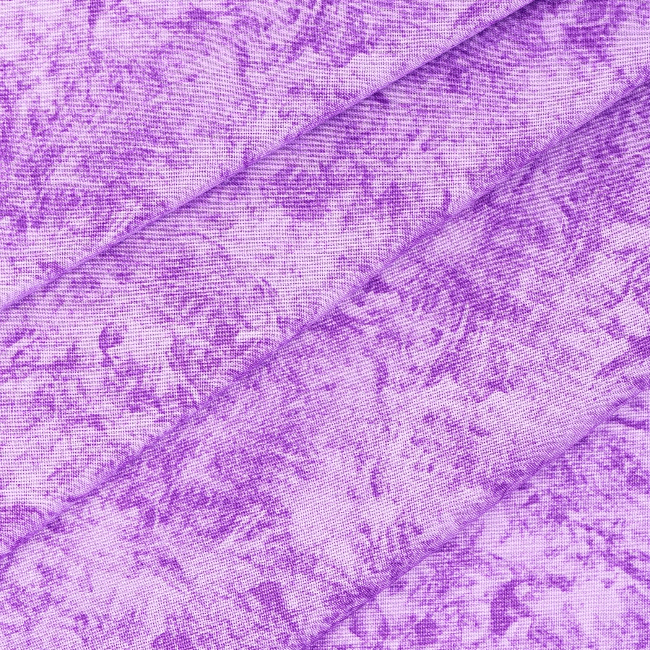 Waverly Inspirations 1 Yard Cut 100% Cotton Print Fabric, Batik Wisteria, 44 in Wide, for Quilting & Sewing