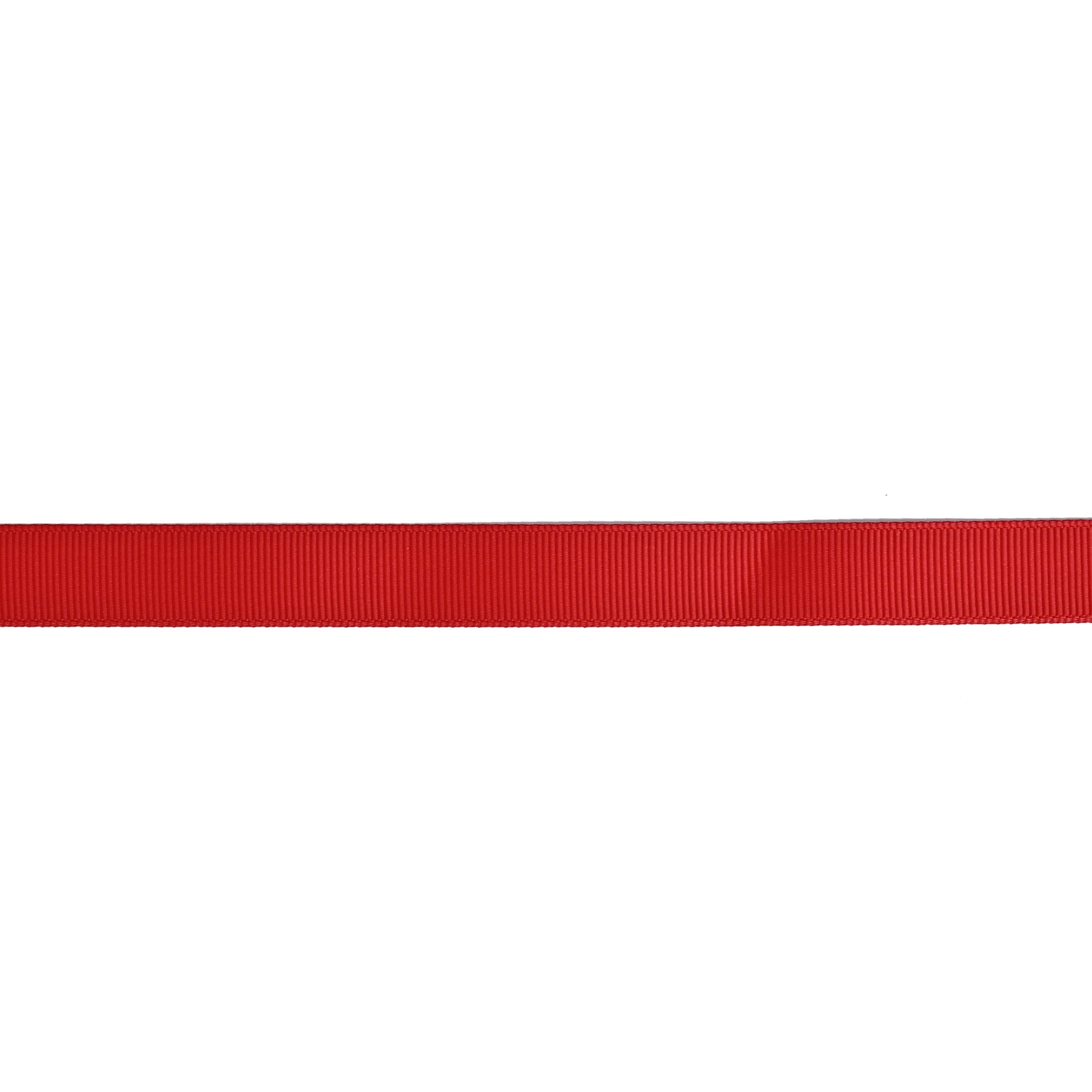 Gwen Studios 5/8" Red Grosgrain Ribbon, 7 Yards