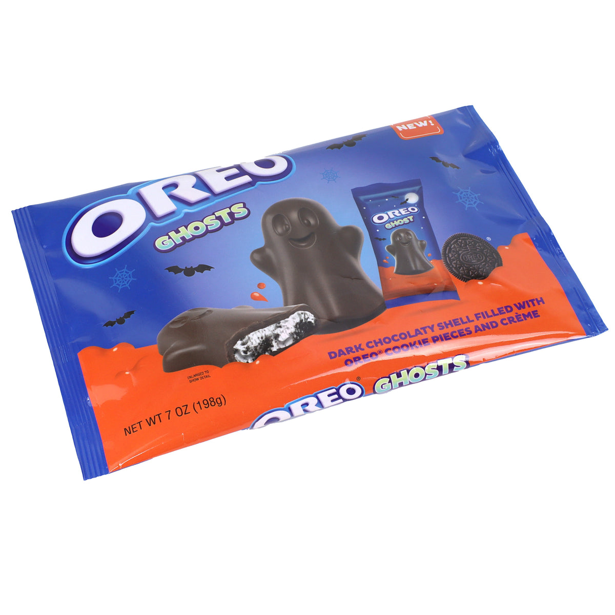 Frankford Oreo Crème Filled Dark Chocolate Ghosts Halloween Bag