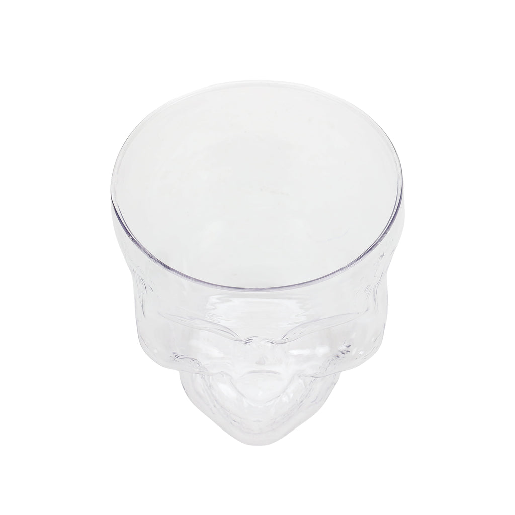 Way to Celebrate Halloween Clear Acrylic Skull Bowl, 4.5 qt